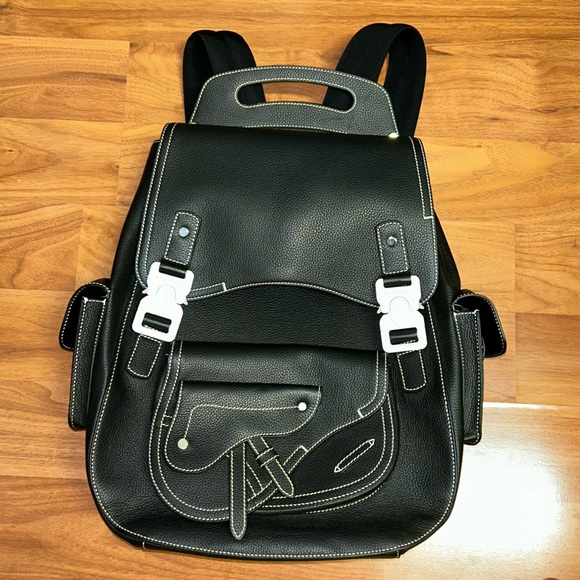 ❌❌SOLD❌❌ Authentic Christian Dior Maxi Gallop Backpack - Picture 2 of 16